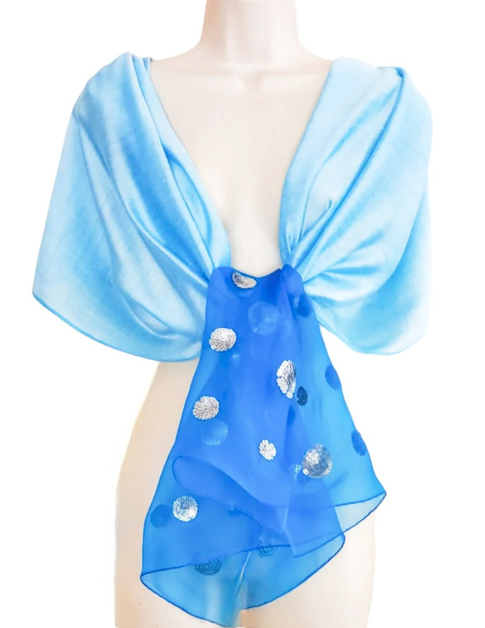 Loulou (Turquoise) Scarf