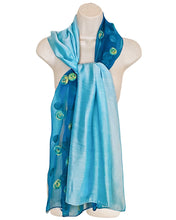 Load image into Gallery viewer, Tender Love (Turquoise) Scarf
