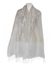 Load image into Gallery viewer, Glamour (Pearl White) Scarf
