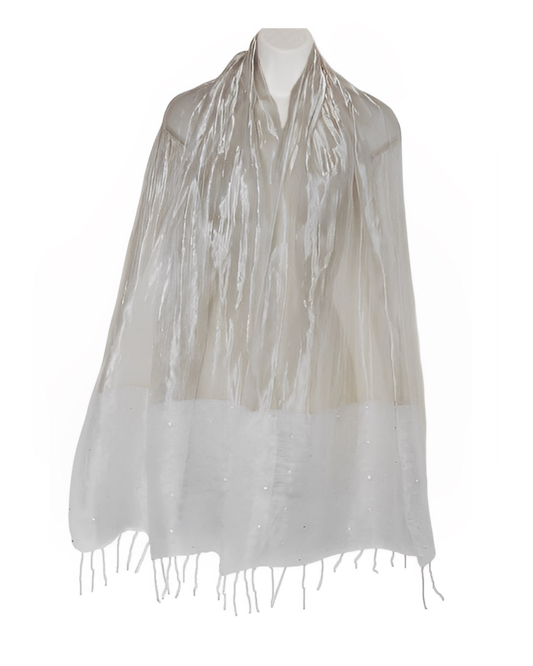 Glamour (Pearl White) Scarf