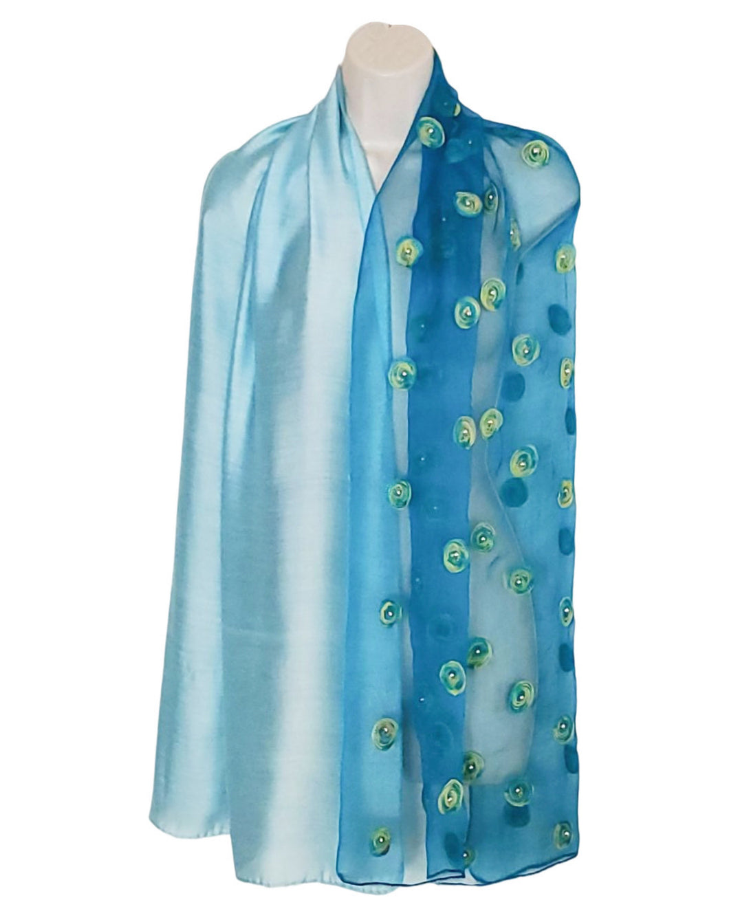 Tender Love (Turquoise) Scarf