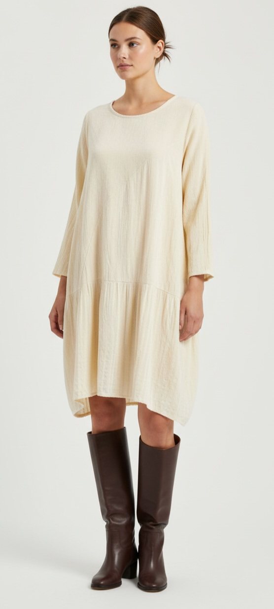 Santori (Beige) Women Dress