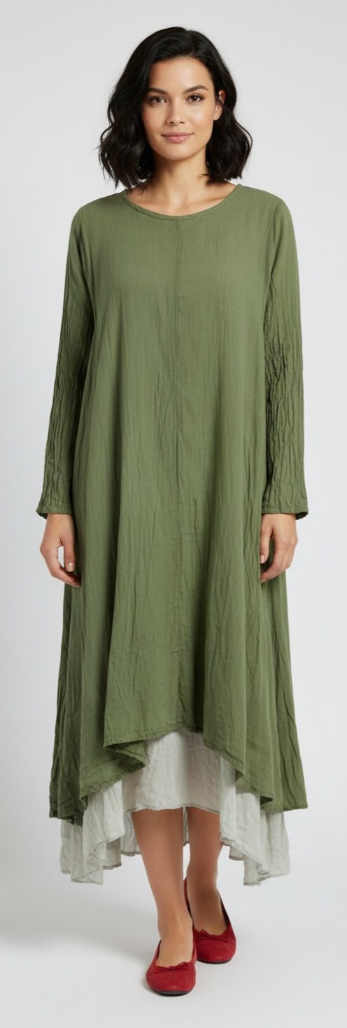 Mariana (Olive) Women Dress