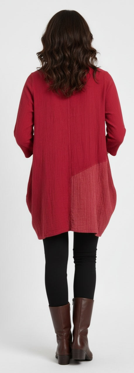 Capri (wine Red) Women Top