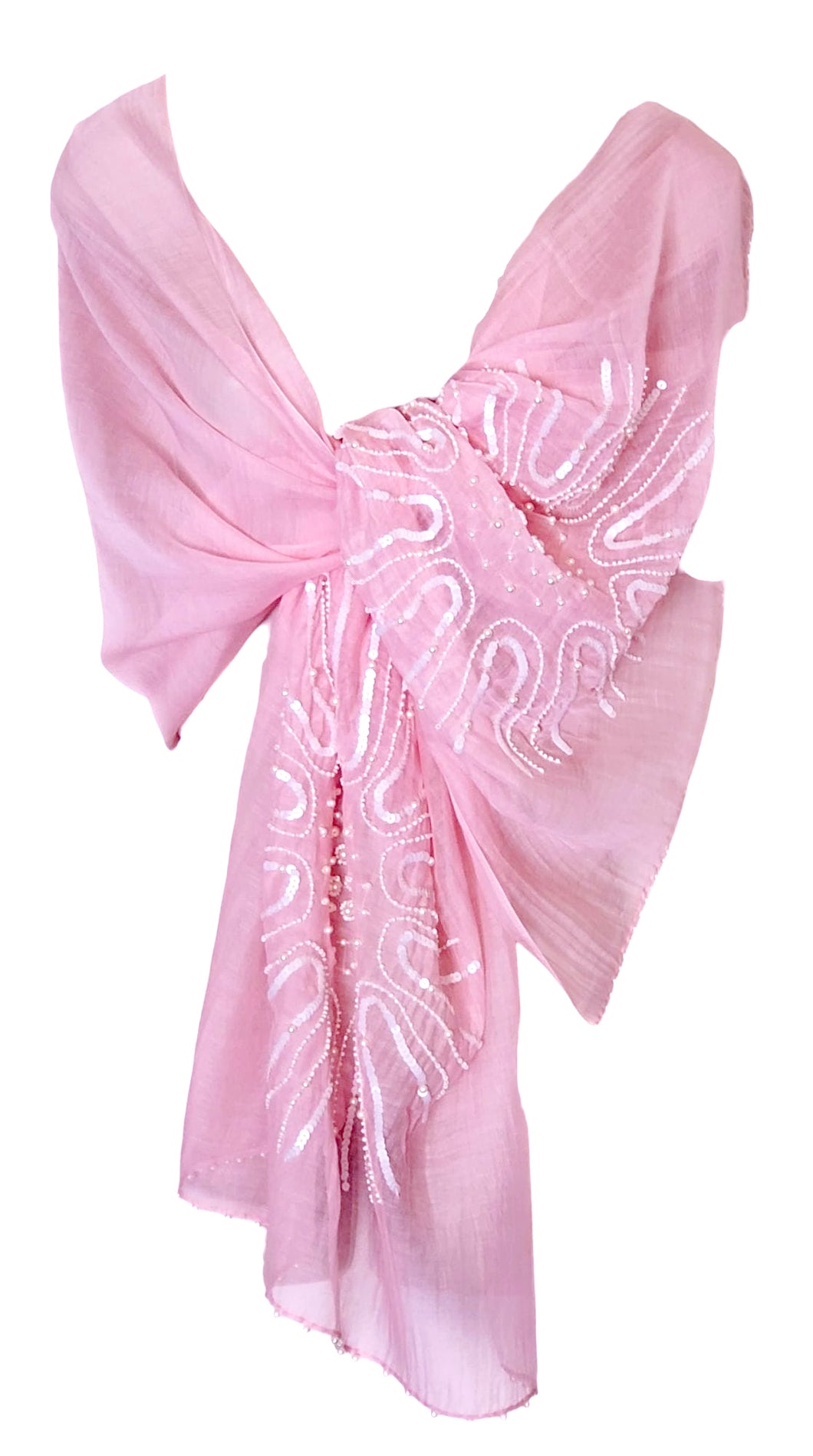 Burst Flowers (Pink) Women Scarf