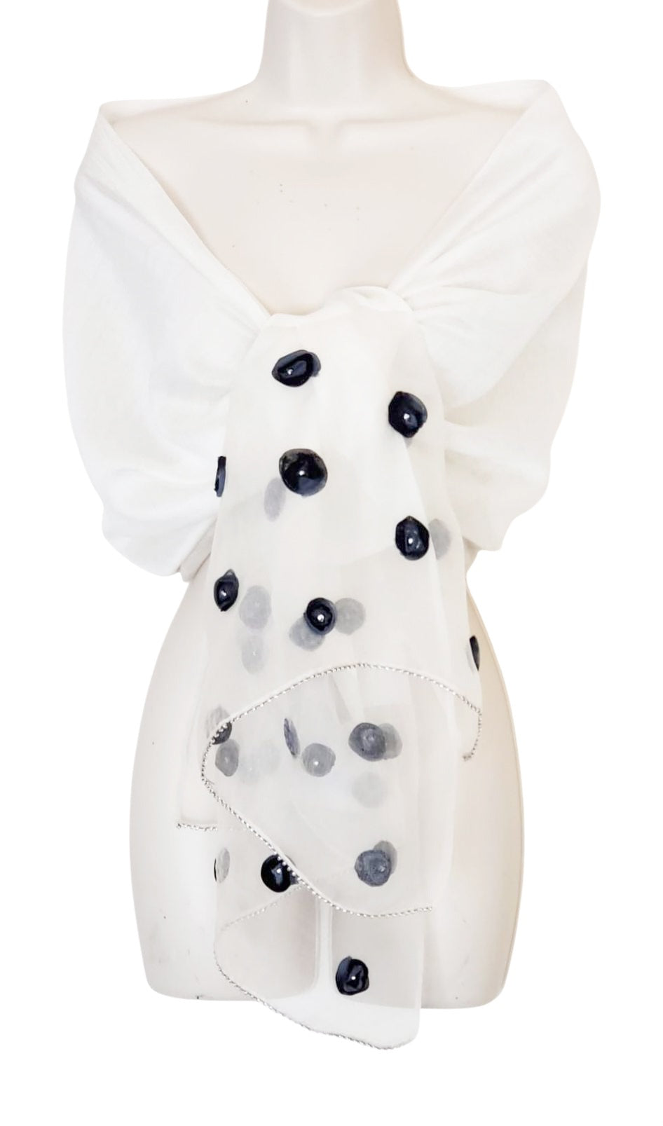 Majesty (White) Scarf