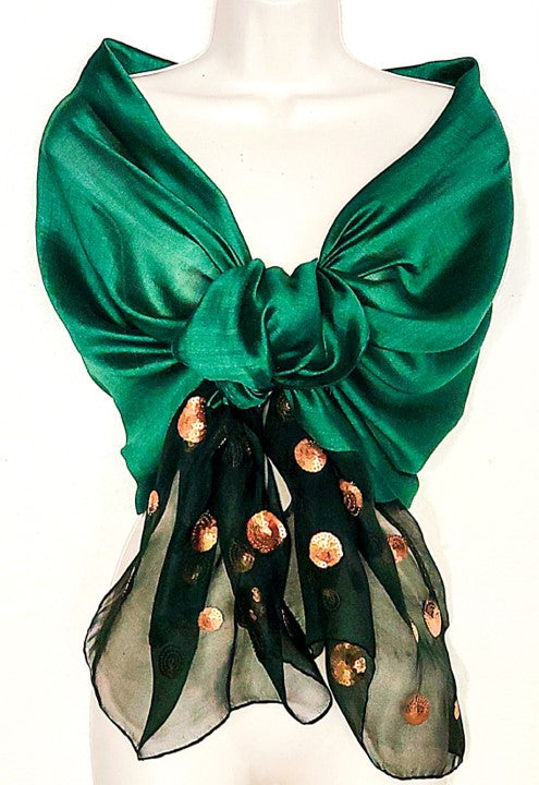 Loulou (Green) Scarf
