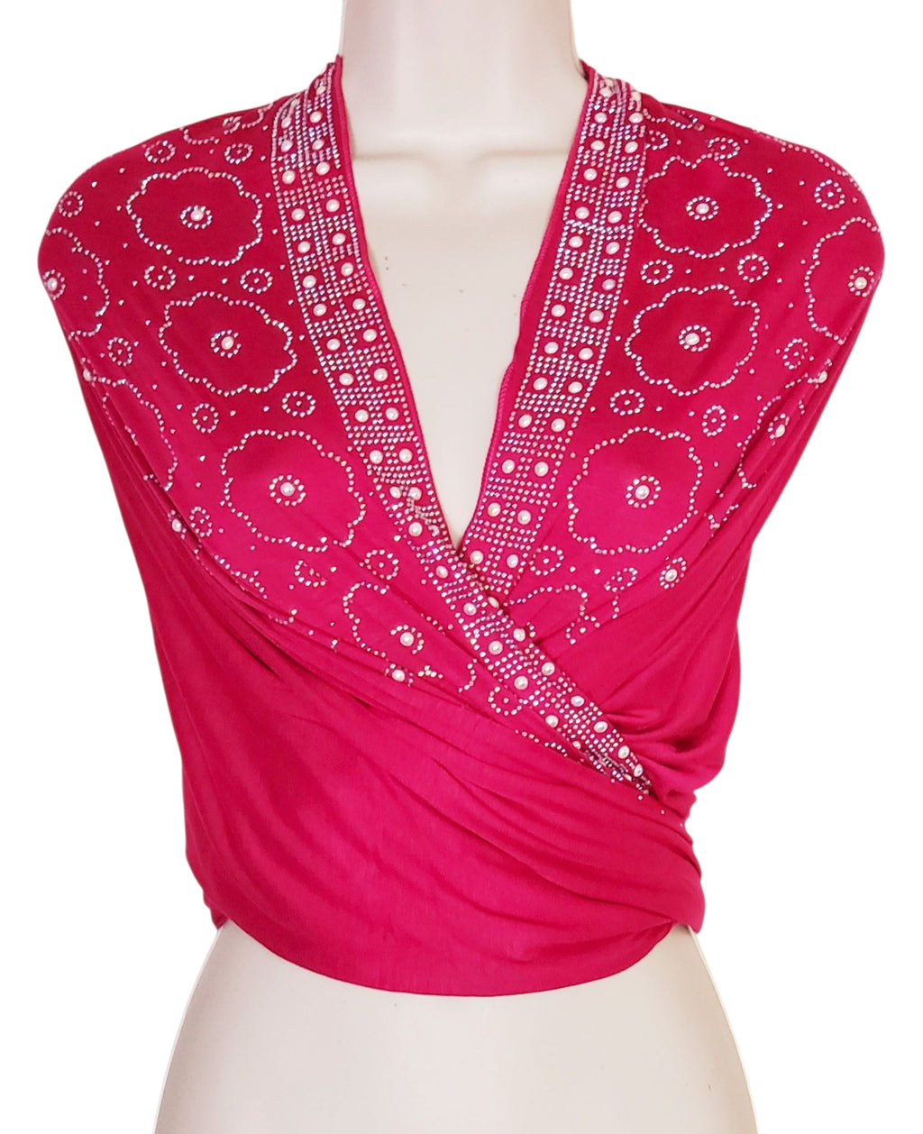Hot Pink Flame - Women Shawl