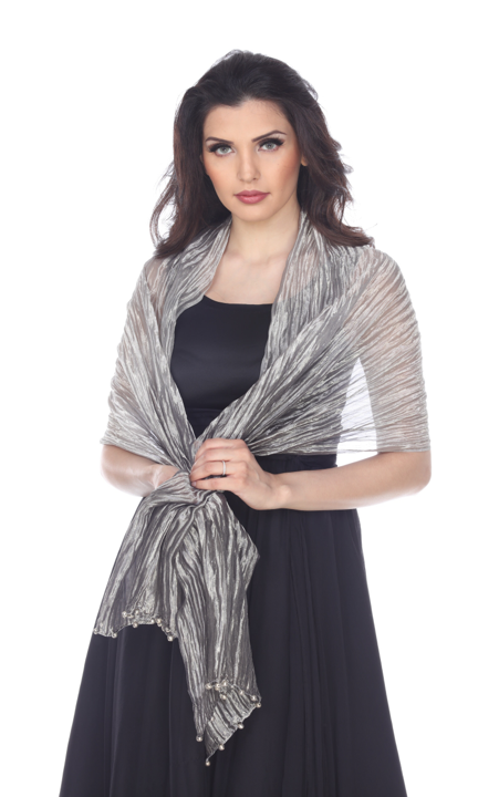 Silver Dream (Gray) Scarf
