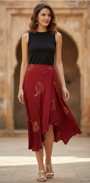 Wine Red - Women Shawl