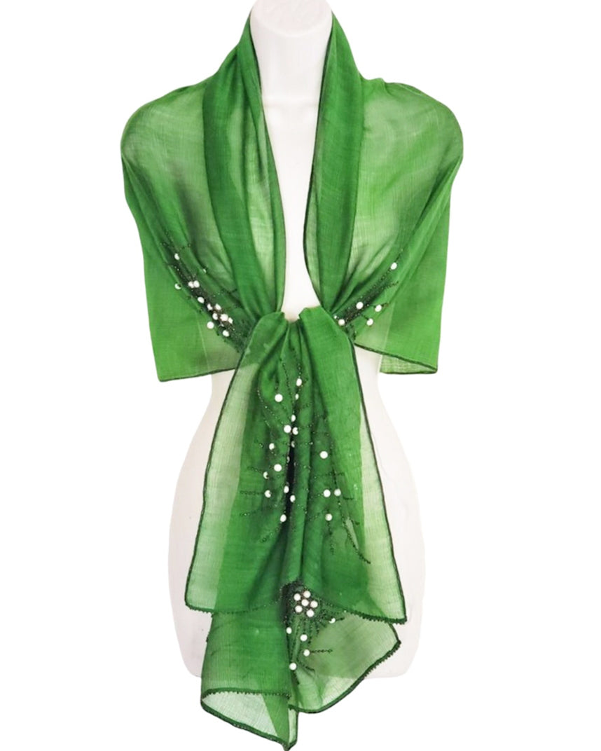 Amour (Green) Scarf