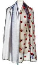 Load image into Gallery viewer, Tender Love (Gray and Red) Scarf
