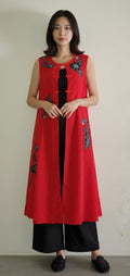 Mon Amour (Red) Women Dress