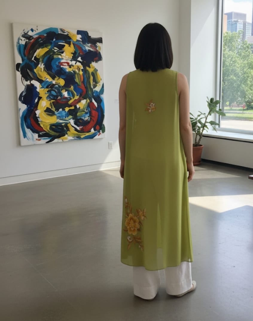 Mon Amour (Lime Green) Women Dress
