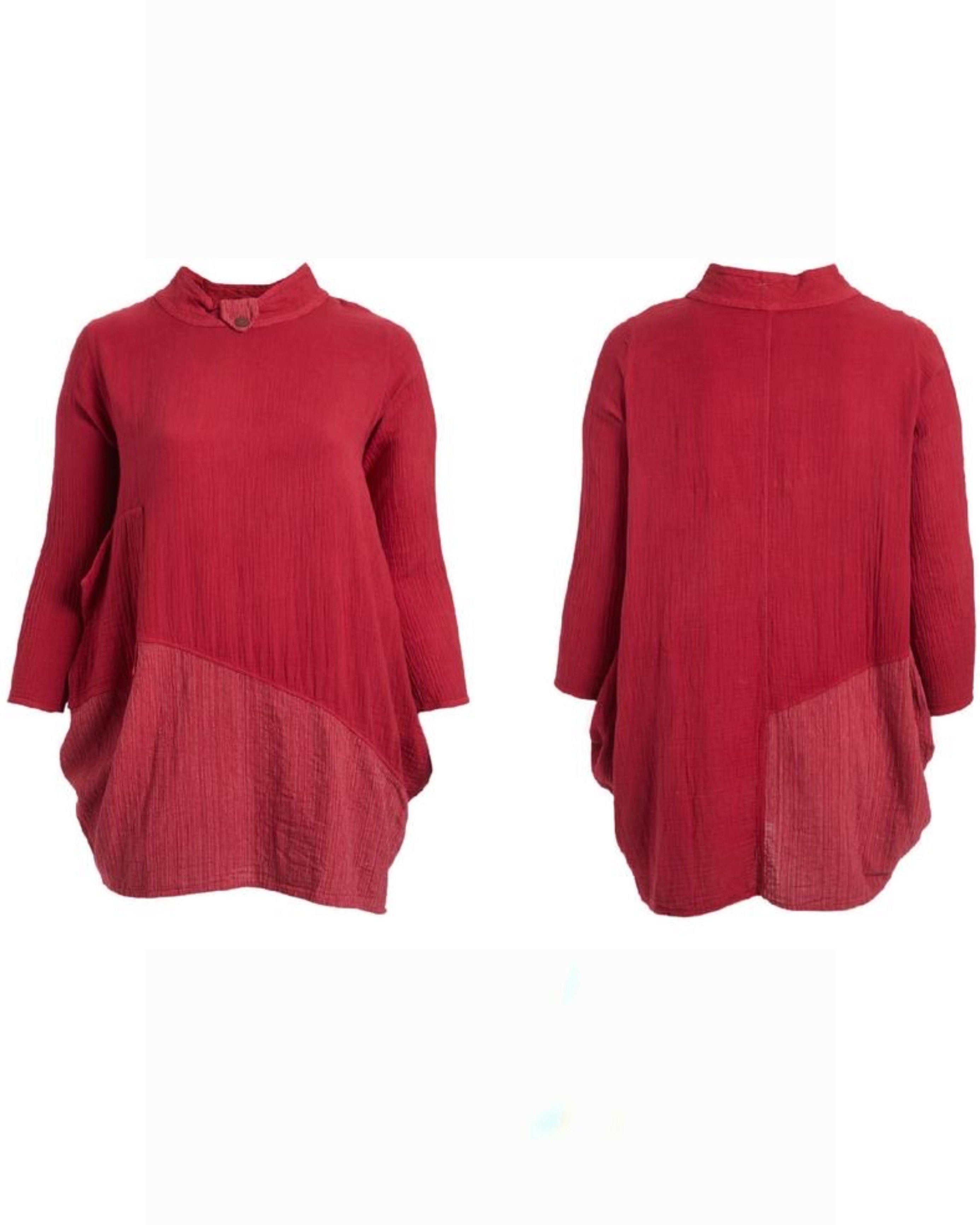 Capri (Red) Women Top