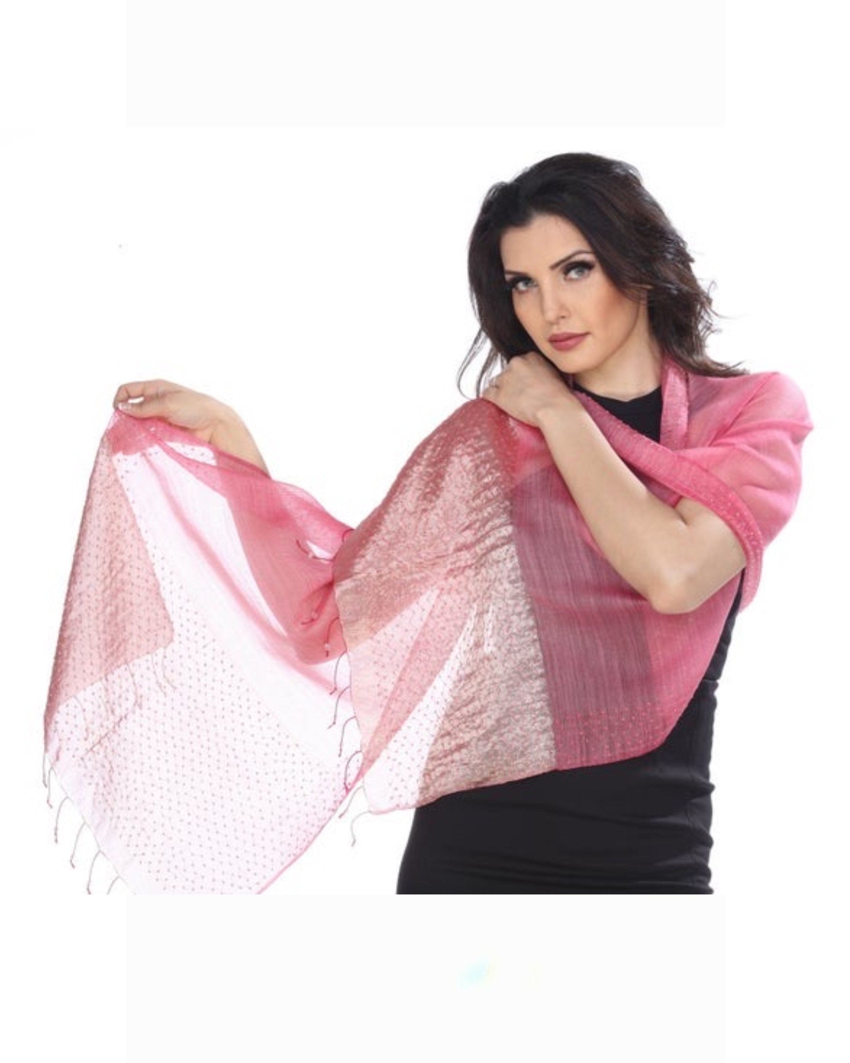 Cleopatra (Pink) Scarf