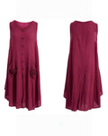 Free Spirit (Cranberry) Women Dress