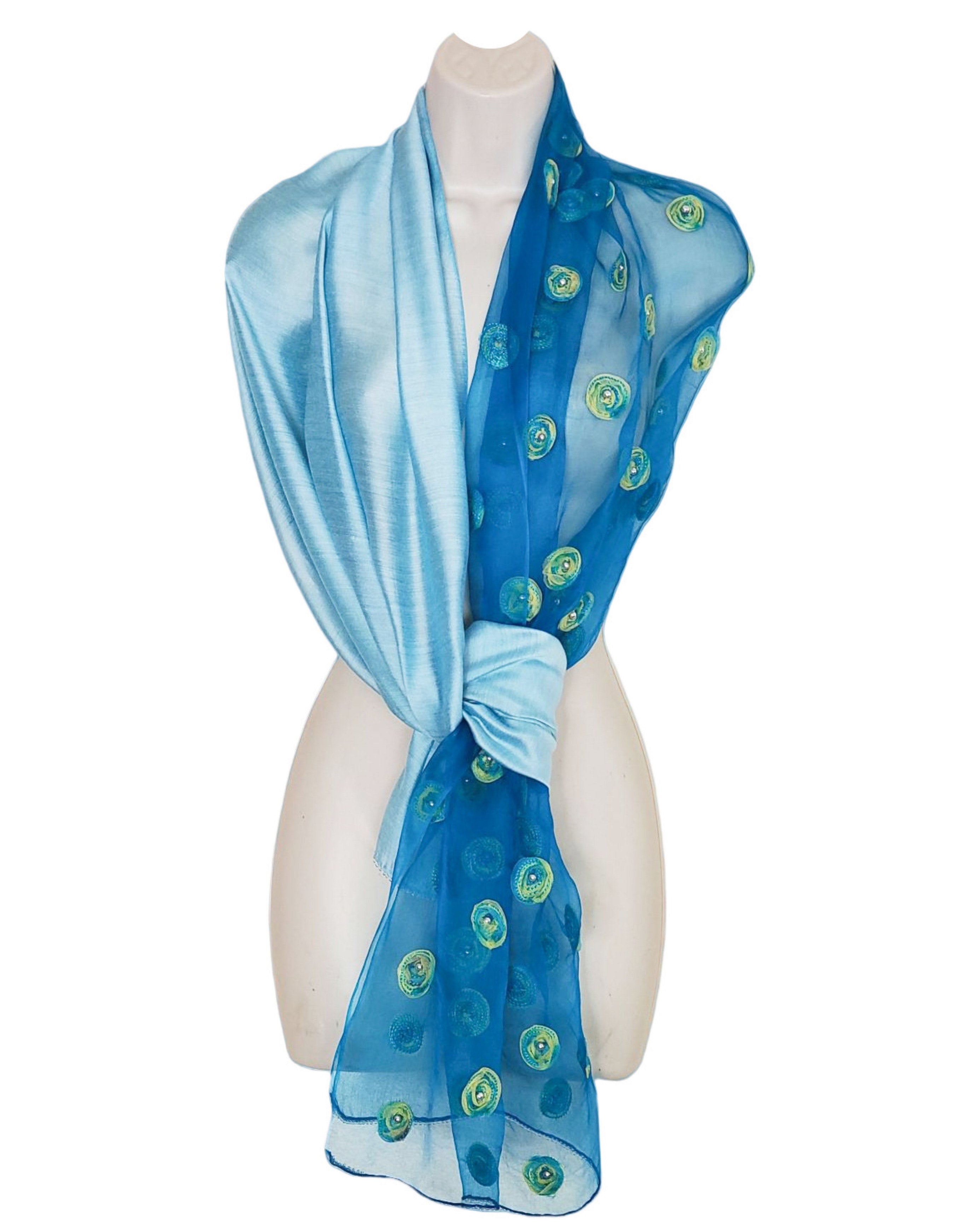 Tender Love (Turquoise) Scarf