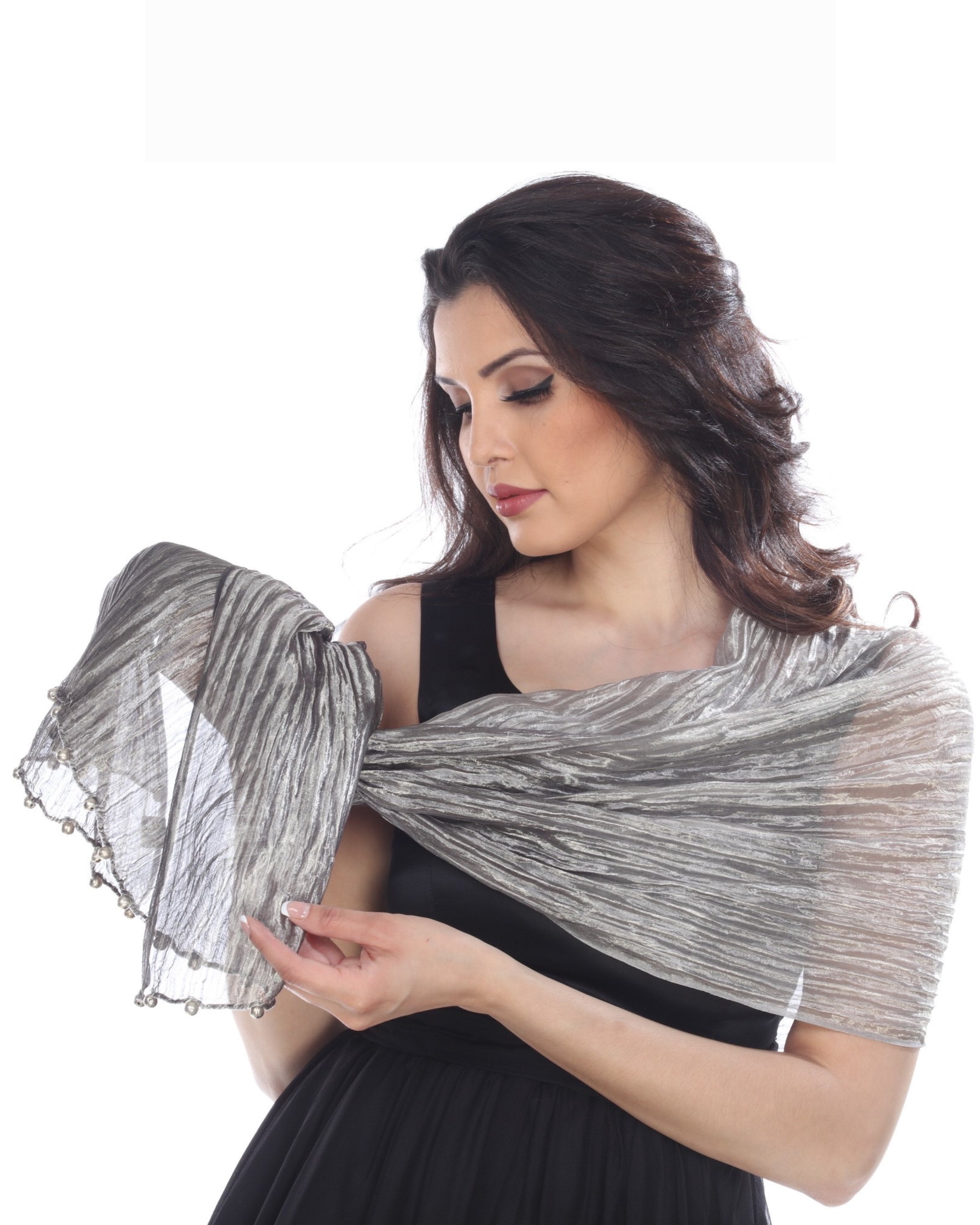 Silver Dream (Gray) Scarf