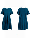 Double Apple (Blue) Women Dress