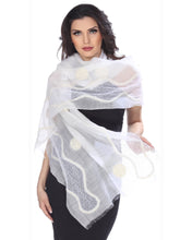 Load image into Gallery viewer, Amalfi (White) Scarf
