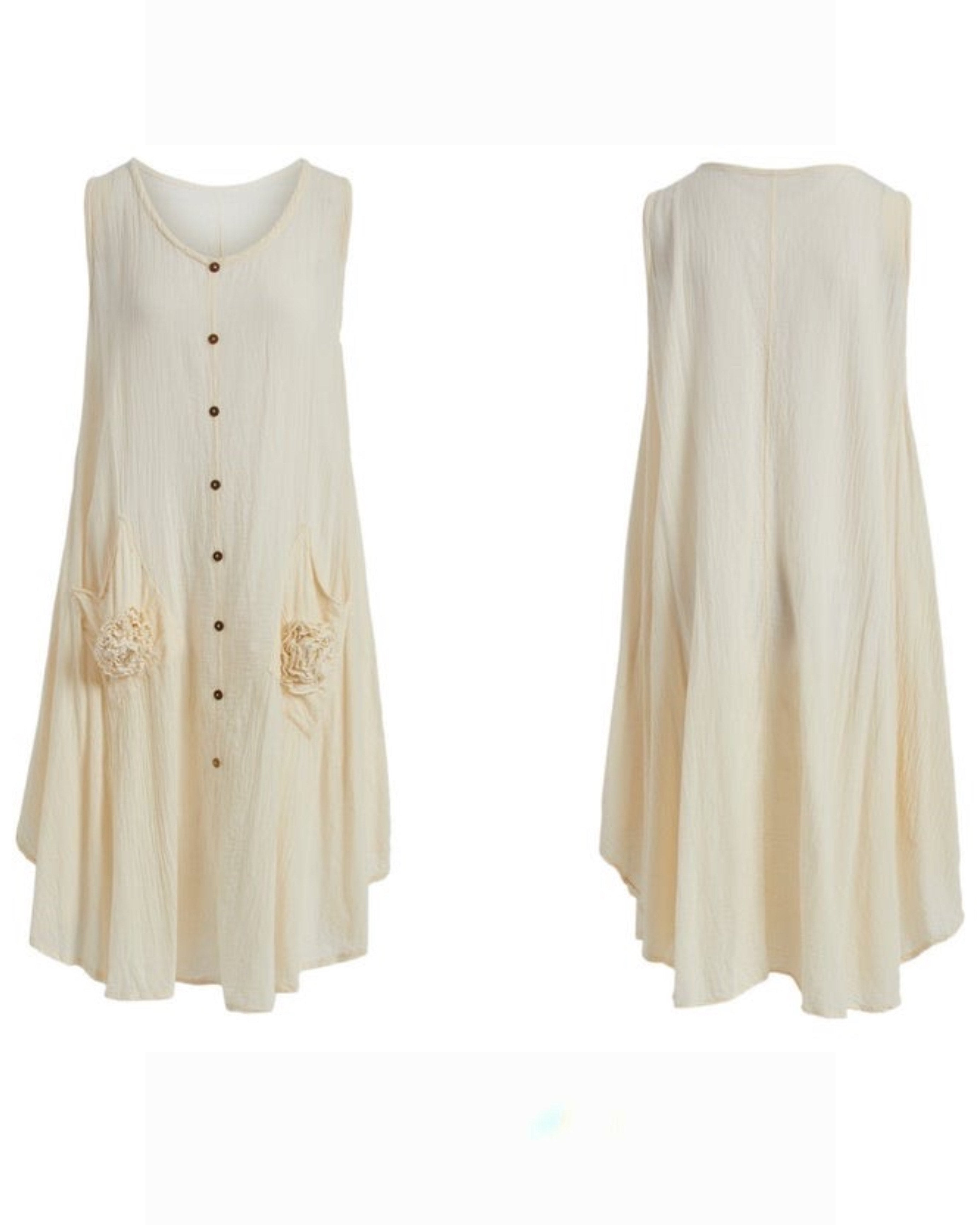 Free Spirit (Ivory) Women Dress
