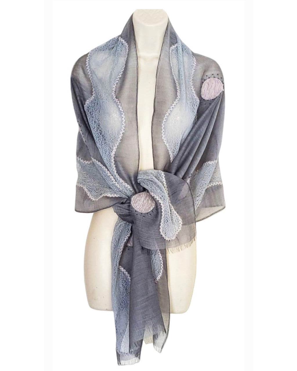 Amalfi (Gray) Scarf