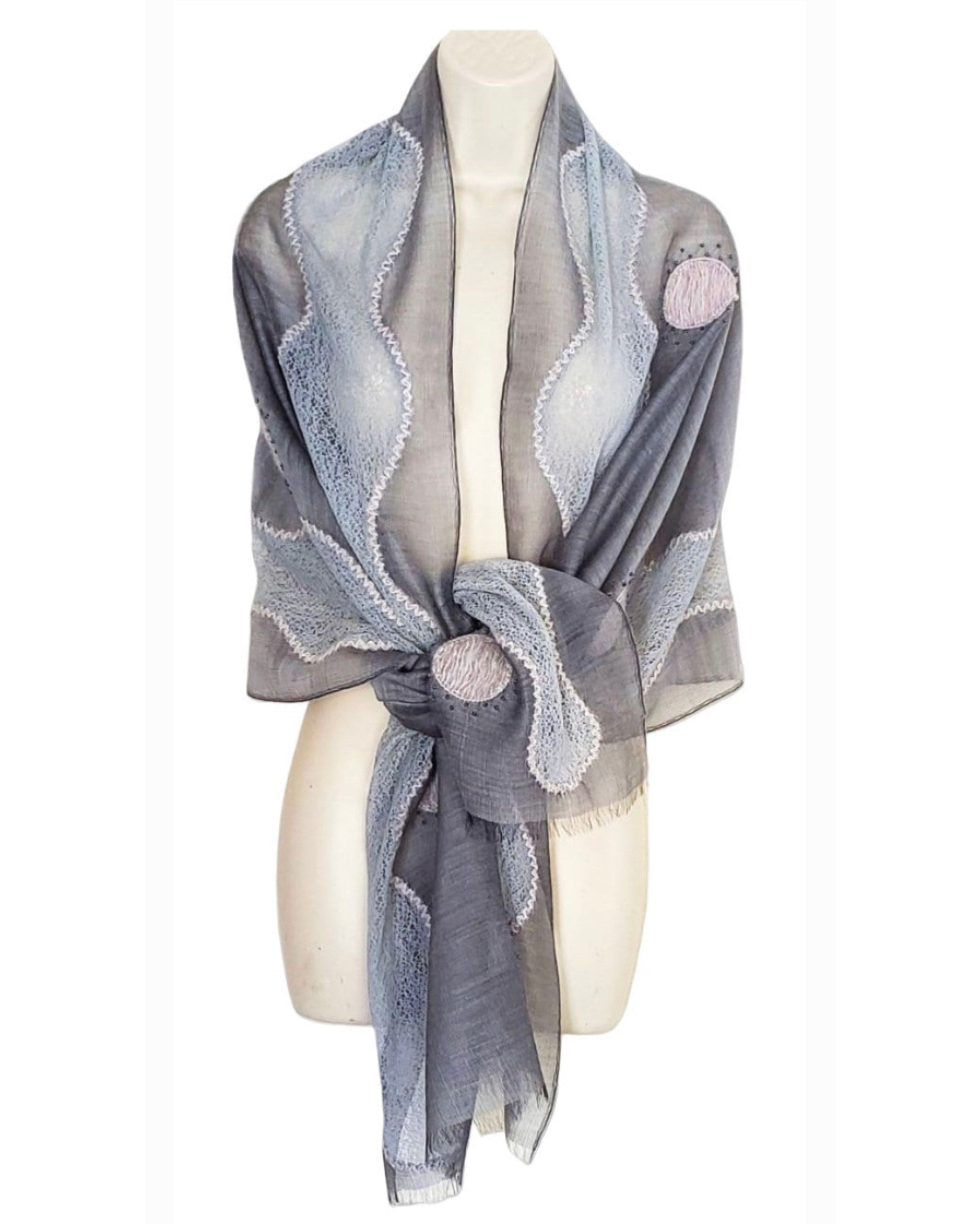 Amalfi (Gray) Scarf