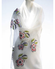 Load image into Gallery viewer, Sweet Dream (White Floral) Scarf
