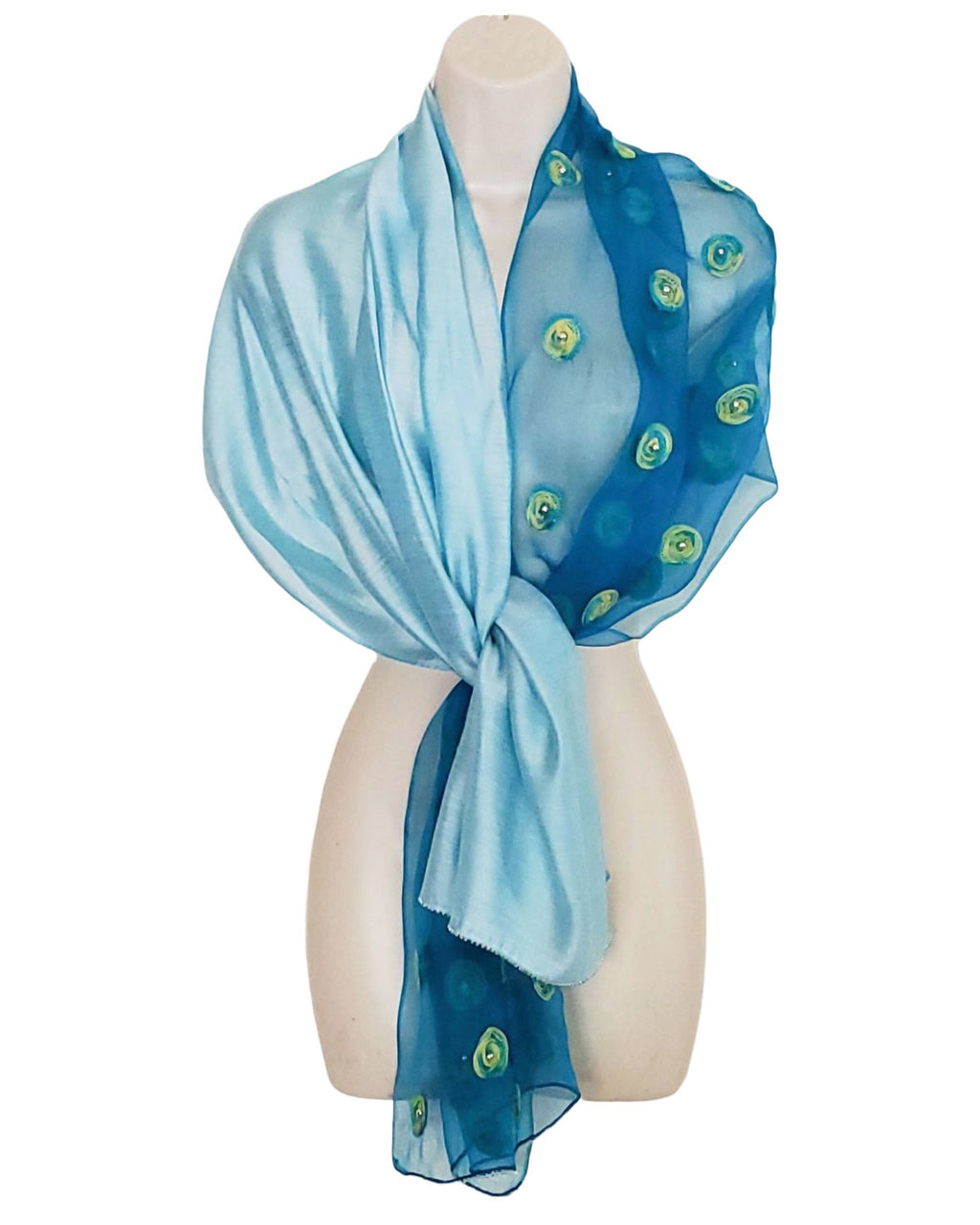 Tender Love (Turquoise) Scarf
