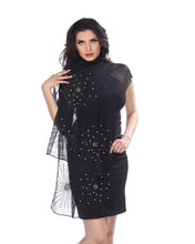 Load image into Gallery viewer, Amour (Black) Scarf
