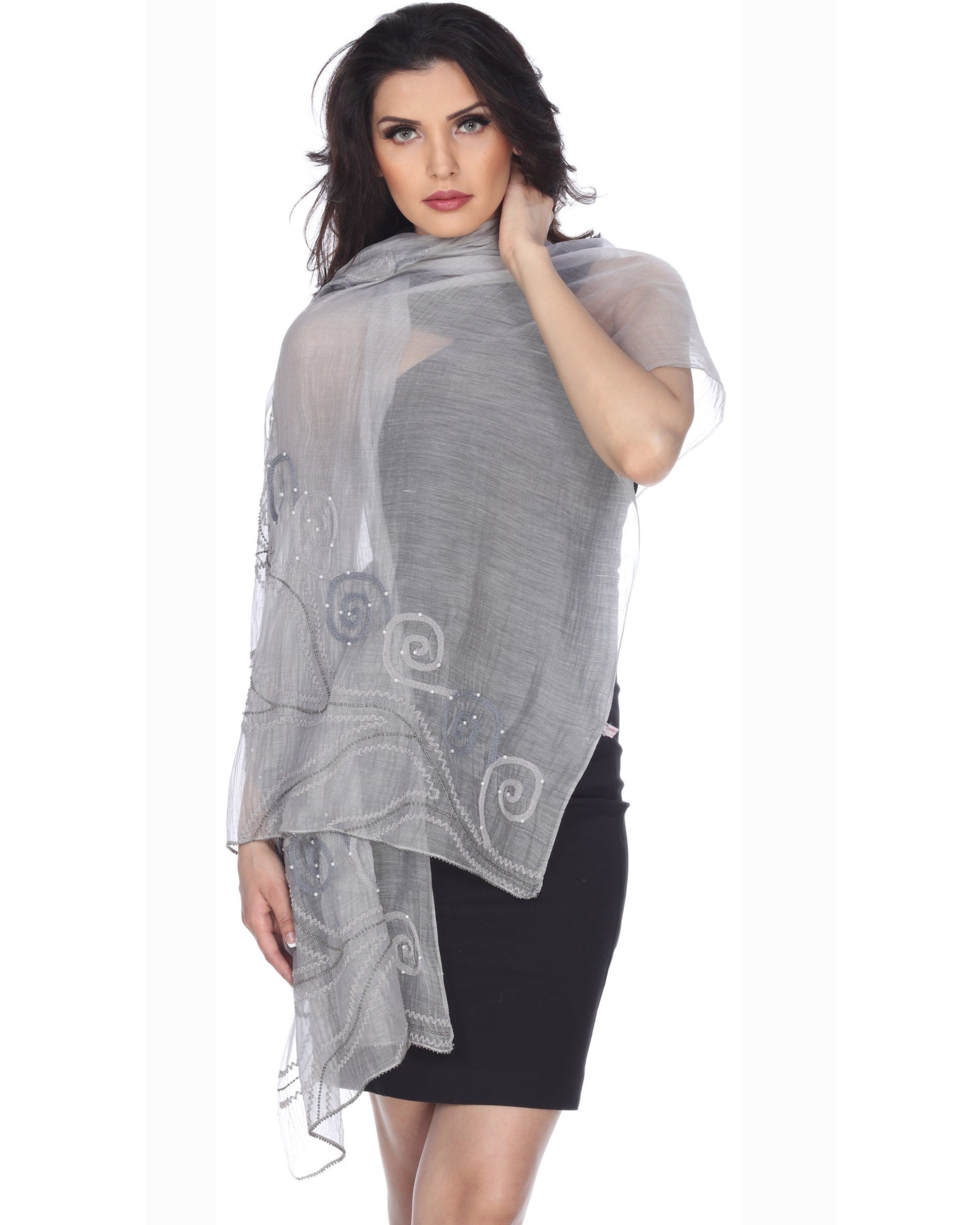 Tuscany (Gray) Scarf