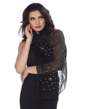 Load image into Gallery viewer, Amour (Black) Scarf
